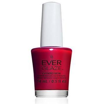 China Glaze Ever Glaze Bleeding Love Nail Polish - 0.5 oz / 15ml (#82343) - Long Lasting High Shine Lacquer for Salon Quality Manicures at Home, Perfect for Date Nights & Special Occasions