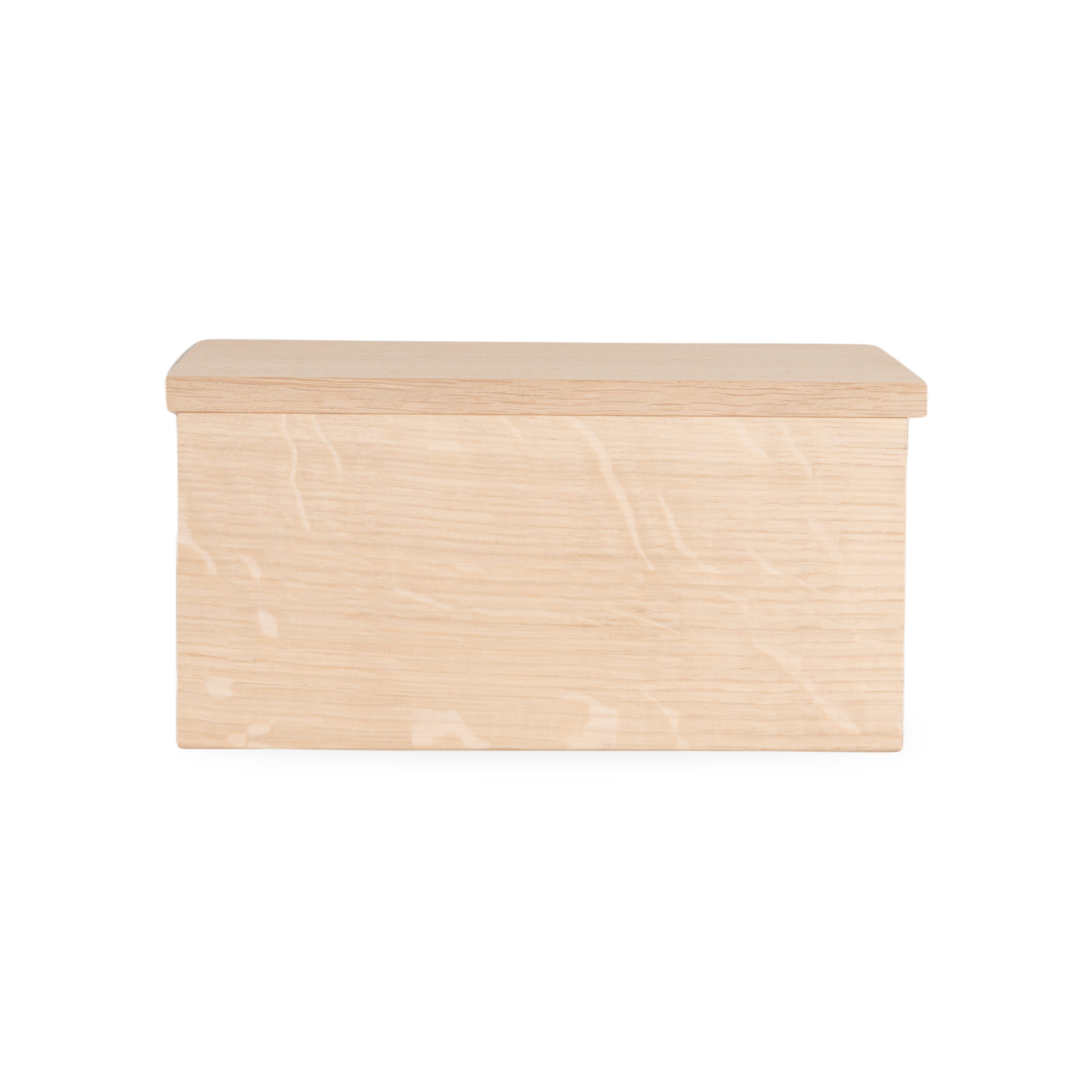 Premium Oak Wood Storage Box - Handcrafted Natural Wooden Box for Jewelry, Keepsakes & Home Decor | Perfect for Gift Giving, Organizing & Displaying Treasures