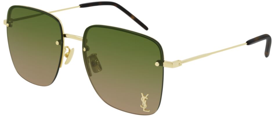 Yves Saint Laurent SL 312 M 003 Gradient Sunglasses - Made in Italy - Luxury Fashion Shades for Women & Men - Perfect for Beach, Driving & Outdoor Activities