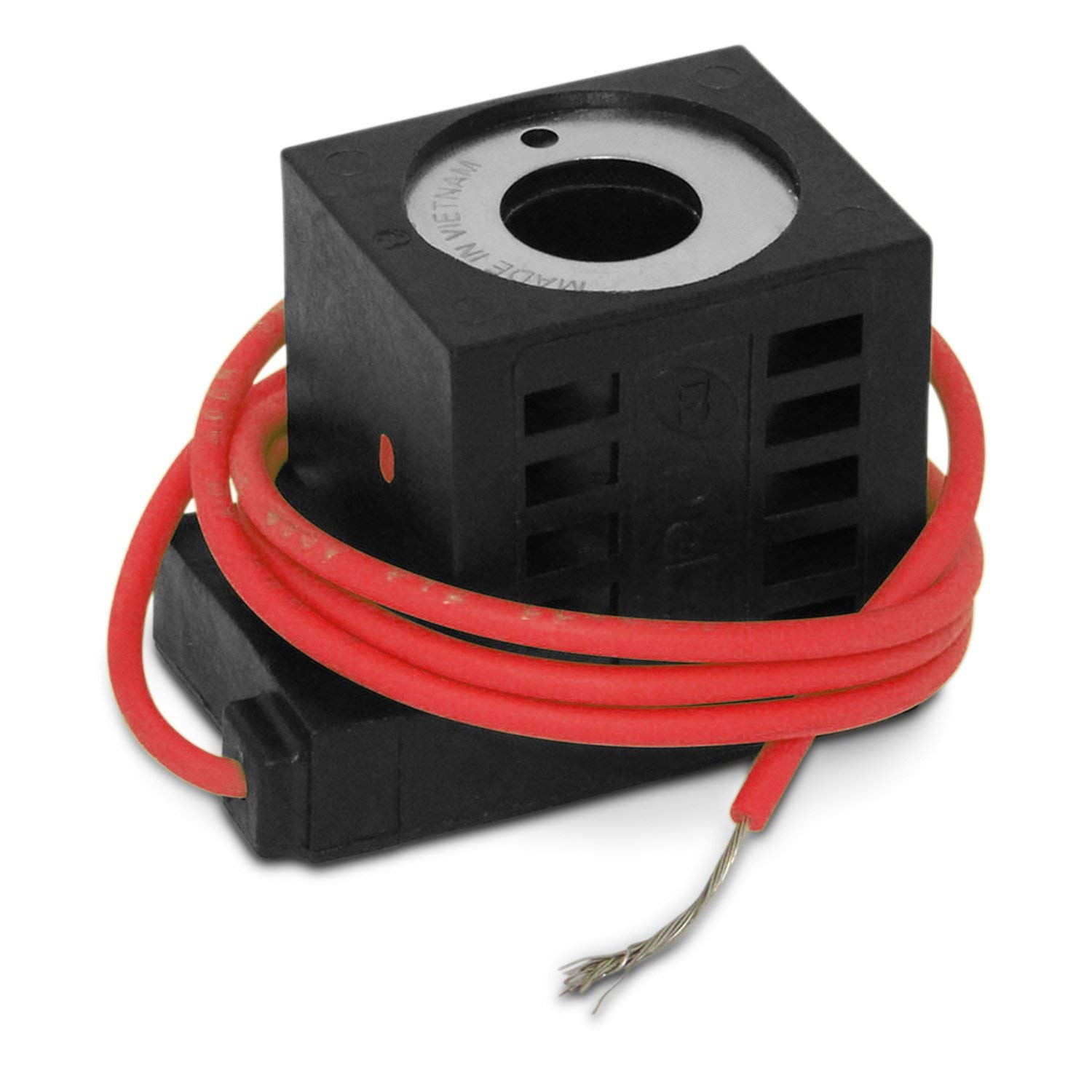 12V DC 16W Solenoid Coil Single Lead Wire - Deltrol 10226-14 Replacement Part for Industrial Automation, Vending Machines & HVAC Systems