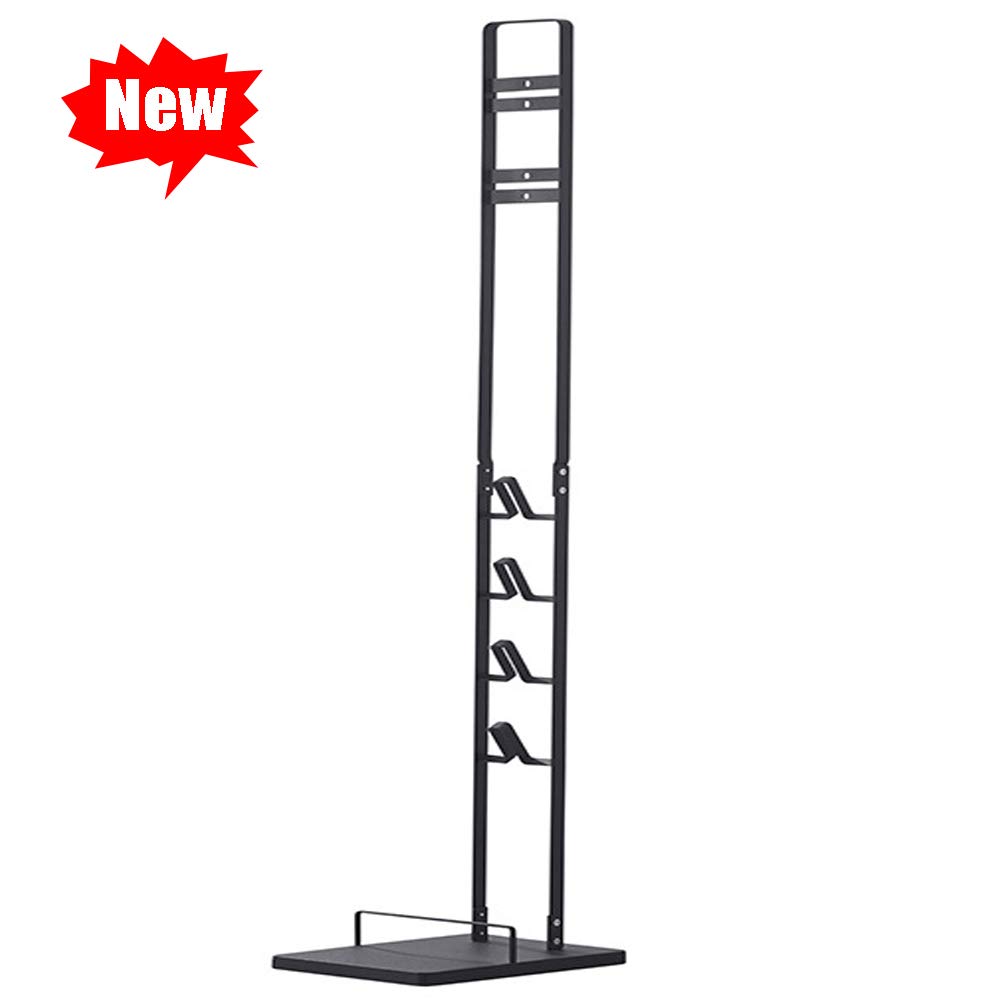 Dyson V6 V7 V8 V10 Vacuum Cleaner Stand - Metal Storage Bracket & Attachment Holder for Cordless Handheld Vacuums (Gray) | Wall Mount Organizer for Home Garage Workshop Cleaning Tools