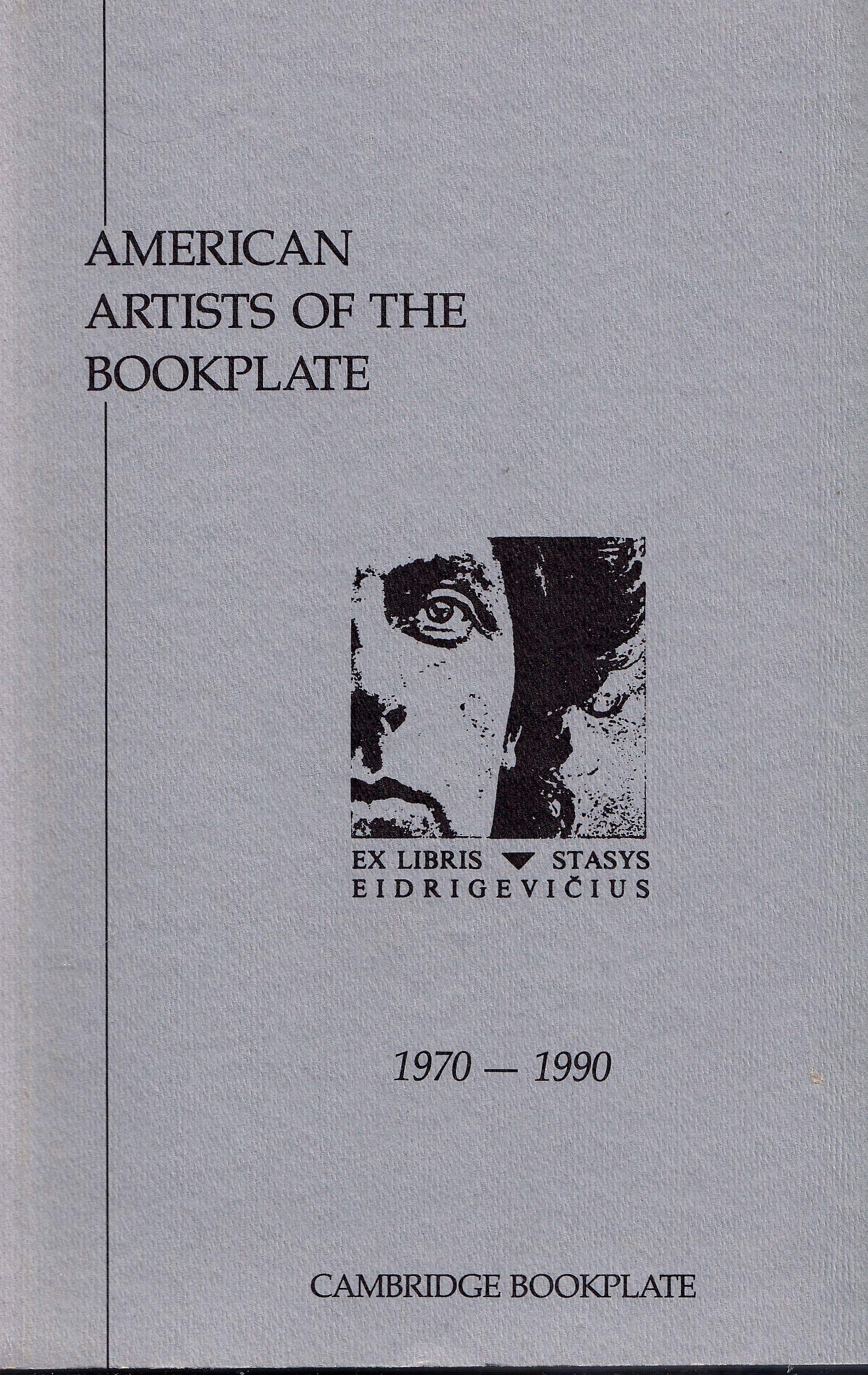 American Bookplate Artists 1970-1990 - Vintage Ex Libris Art Collection for Book Lovers & Collectors