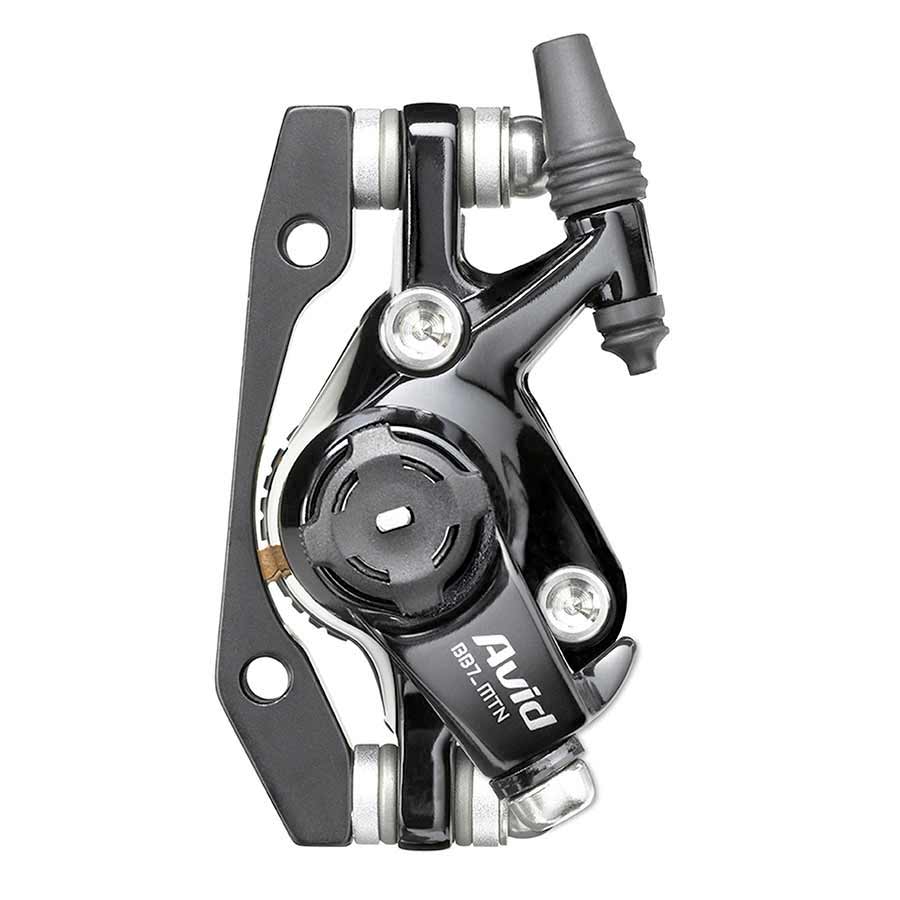 Avid BB7 MTB S Mechanical Disc Brake - Front or Rear, 160mm Rotor, Black | High-Performance Mountain Bike Braking System for Trail Riding & Downhill Cycling