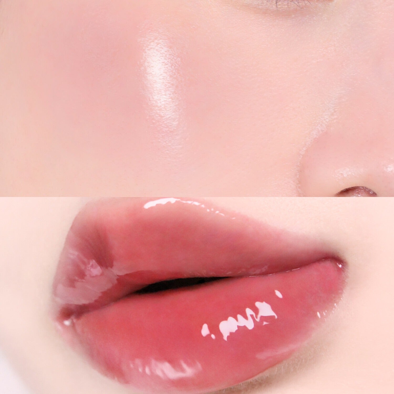 Fwee Lip & Cheek Glowy Jelly Pot 4g - Rosy Glaze Tint | Hydrating Makeup for Lips & Cheeks | Perfect for Daily Wear & Natural Makeup Looks