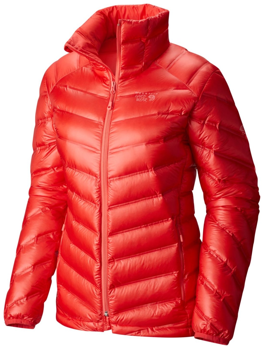 Mountain Hardwear Women's StretchDown RS Jacket - Lightweight Waterproof Down Puffer Coat for Hiking & Winter Outdoor Activities, Scarlet Red, XL