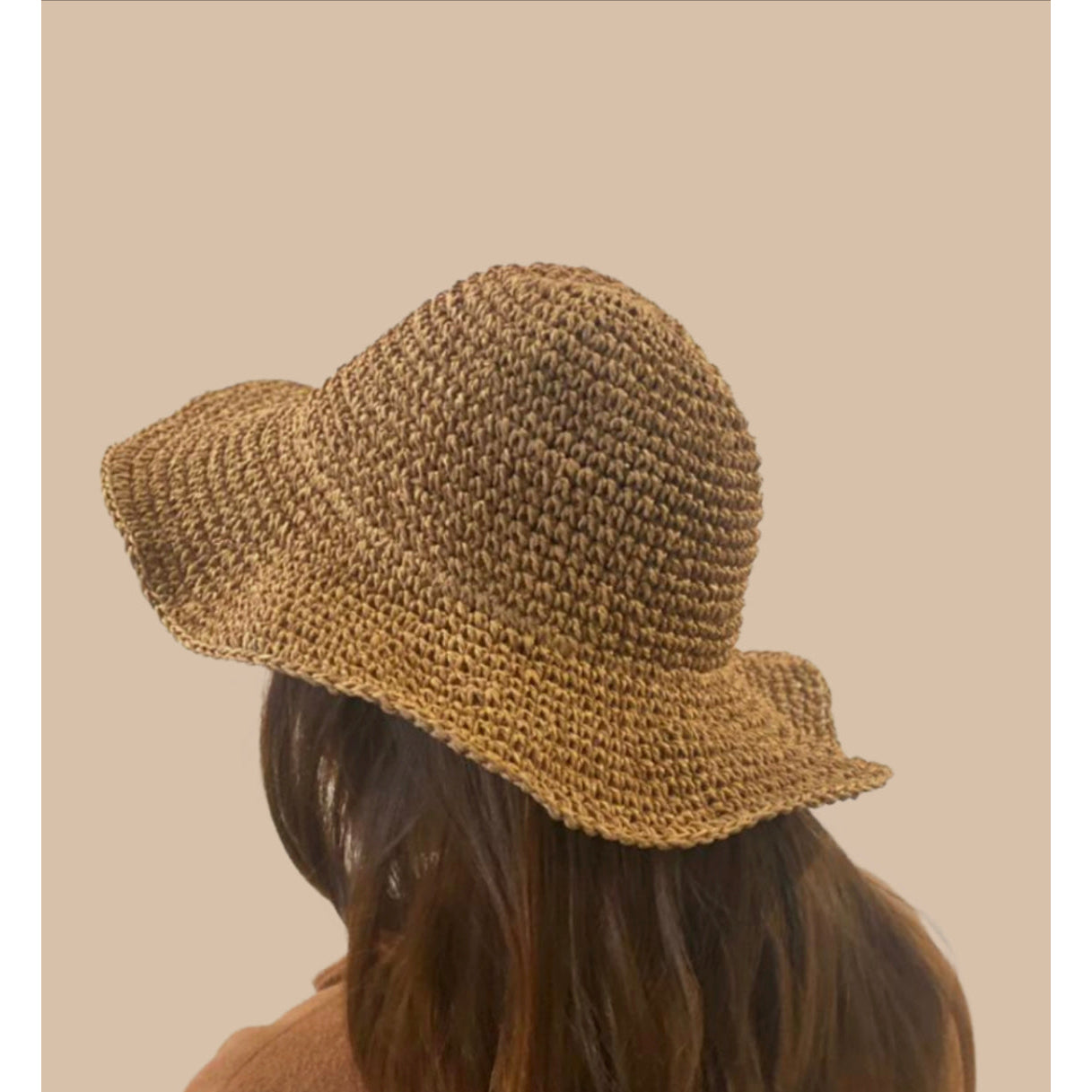 BabyMocs Natural Straw Hat for Babies & Toddlers - Sun Protection, Beach, Outdoor Play, and Summer Fashion Accessory