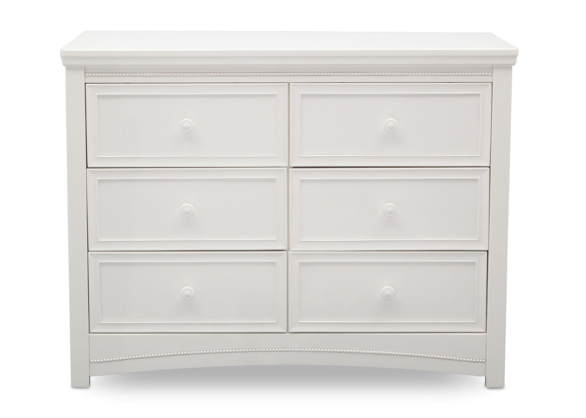 Lindsey 6 Drawer Dresser - Solid Wood Bedroom Chest of Drawers for Clothes Storage | Perfect for Master Bedroom, Guest Room & Dorm Organization