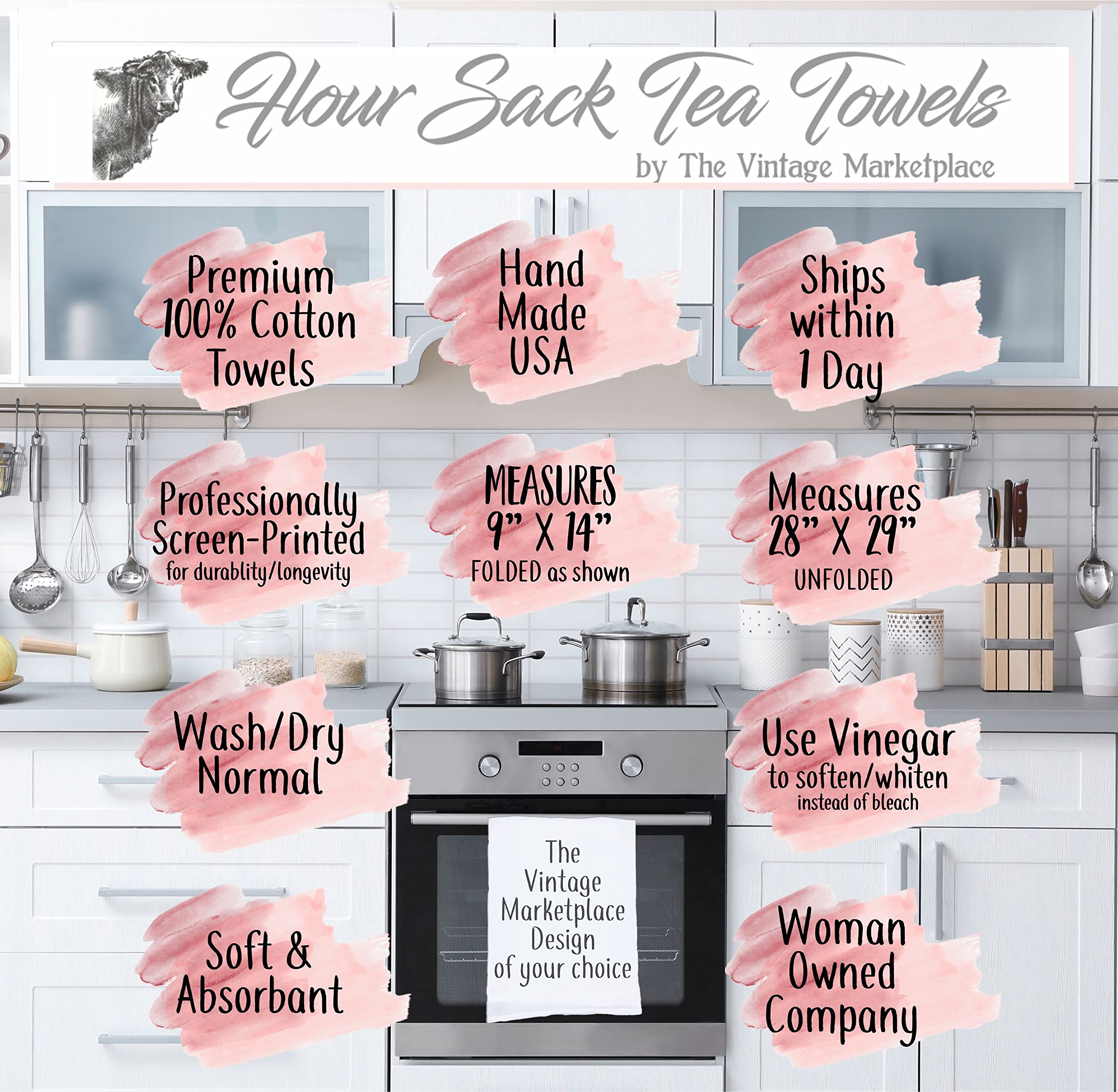 Funny Tea Towel for Crazy Plant Lovers - Perfect Gift for Plant Enthusiasts Who Buy Too Many Plants & Dig Up Gardens | Best Friend Gift Idea for Gardening, Kitchen Decor & Housewarming Parties
