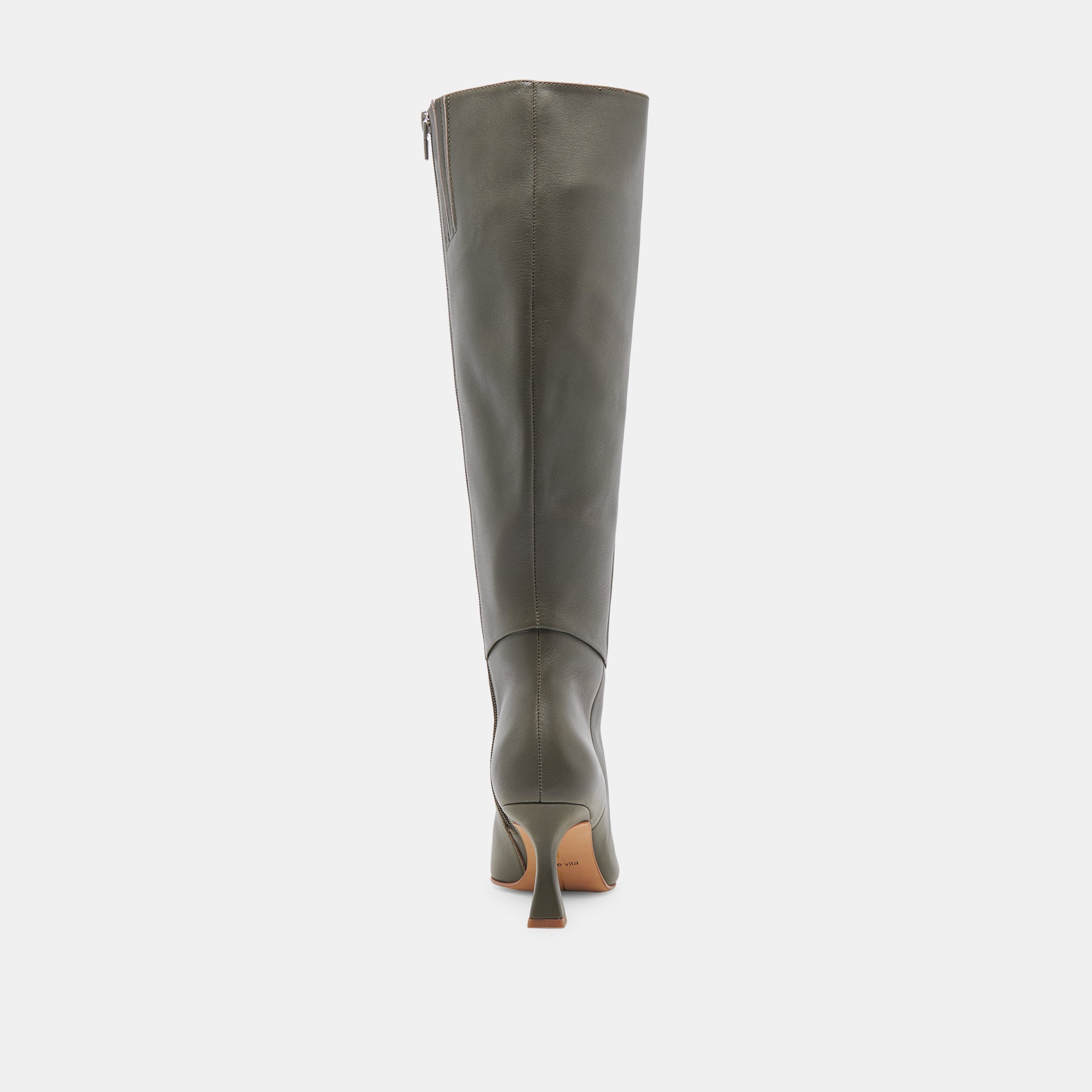 GYRA BOOTS Dark Olive Leather - Waterproof & Comfortable Women's Boots for Hiking, Outdoor & Winter Wear