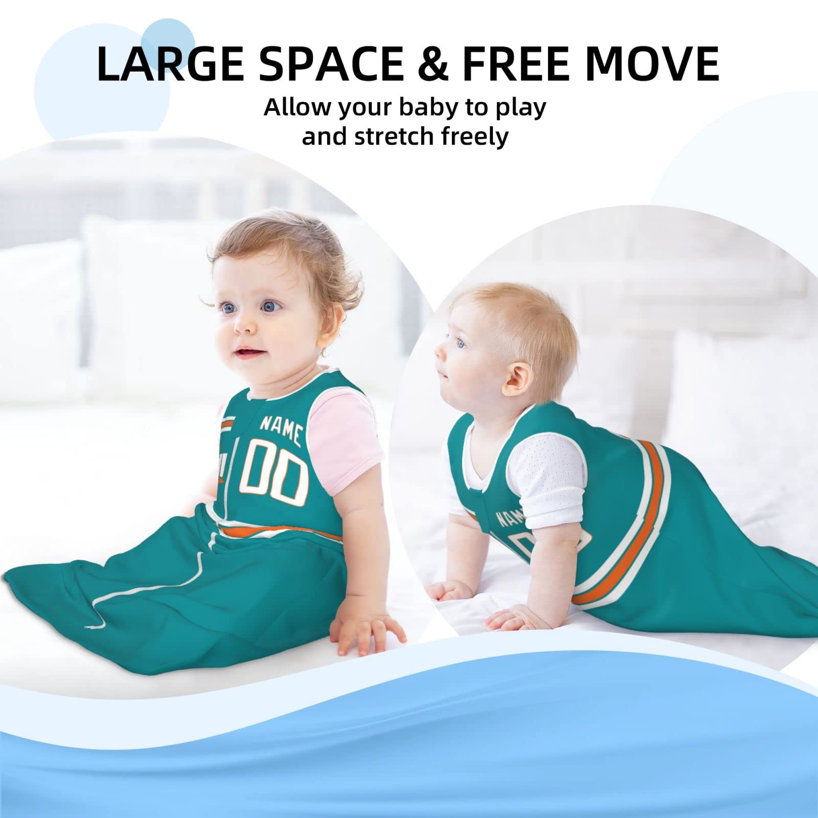 KREDE Personalized Baby Clothes for Boys & Girls - Miami-Inspired Infant Outfits | Perfect Newborn Gifts for Baby Showers, Birthdays & Special Occasions