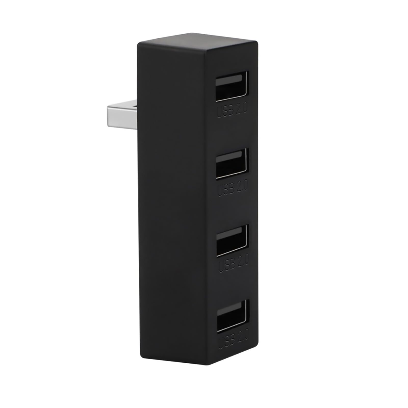 ZEZEFUFU 4-Port USB Hub - Portable USB Splitter & Expansion Adapter for Xbox Series X/S, PC, Laptop, PS5 - Fast Data Transfer & Charging Station for Gaming, Office & Home Use