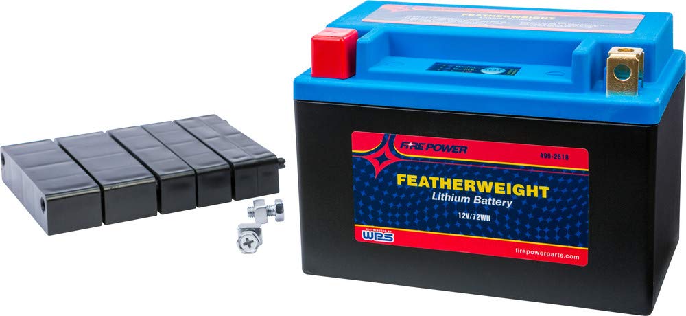 Fire Power Featherweight Lithium Battery 300 CCA - Compatible with Moto Guzzi Griso 1100 (2006-2008) | Lightweight & High-Performance Motorcycle Battery for Easy Installation & Reliable Starts