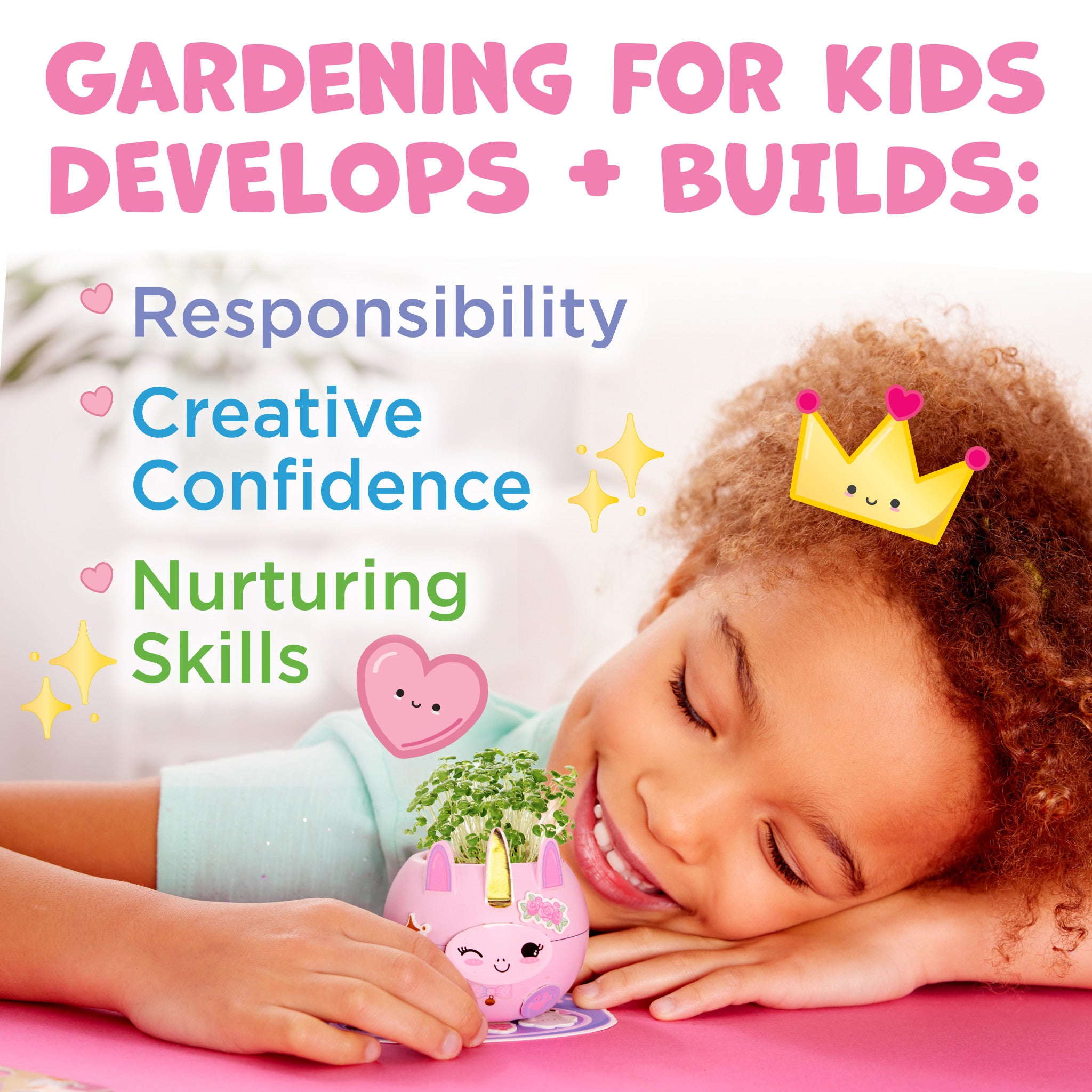 Plant a Pet Unicorn Kit - Grow Your Own Magical Unicorn Garden - Fun DIY Gardening Gift for Kids & Adults - Perfect for Birthday Parties & Indoor Decor