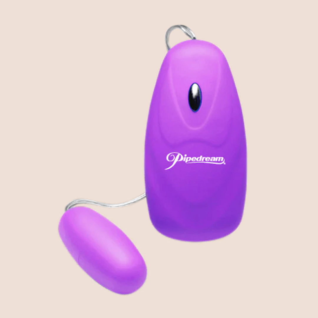 5-Speed Rechargeable Bullet Vibrator with Remote - ABS Soft Touch Egg Massager for Women - Perfect for Couples Play & Solo Pleasure