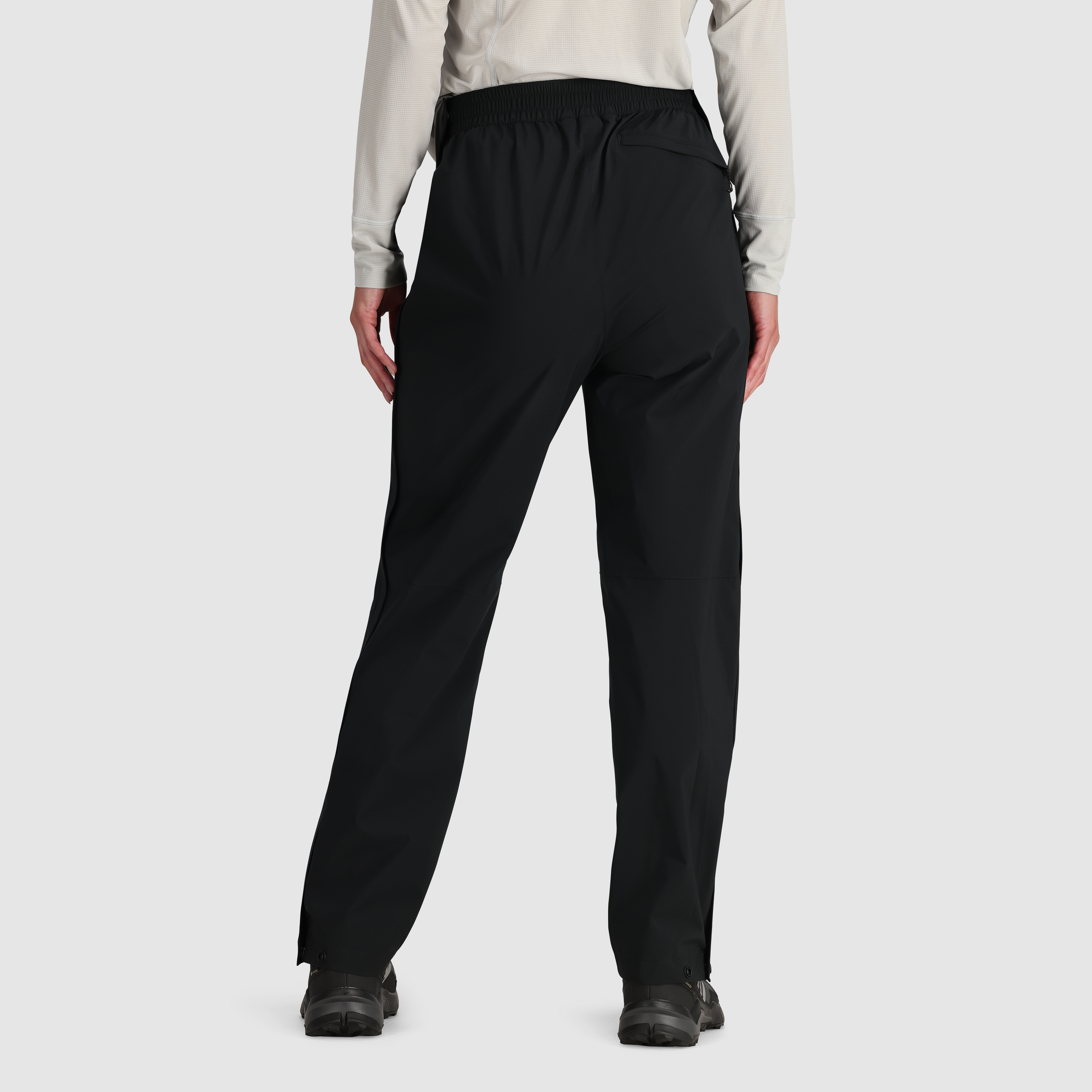 Women's Waterproof Stretch Rain Pants - Lightweight Windproof Hiking Pants for Outdoor Activities & Commuting