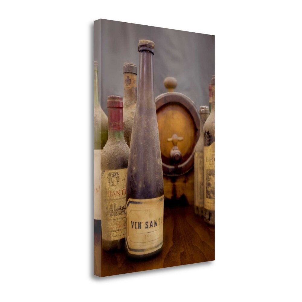 Antico Cantina Vin Santo by Alan Blaustein - Premium Giclee Art Print on Gallery Wrap Canvas - Perfect for Home Decor, Office Wall Art & Italian Wine Lovers Gift