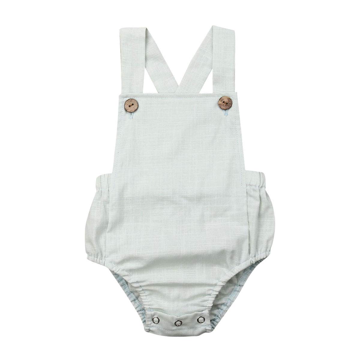 Mubineo Newborn Baby Rompers - Soft Cotton Summer Outfits for Boys & Girls | Perfect for Playtime, Daycare & Family Outings