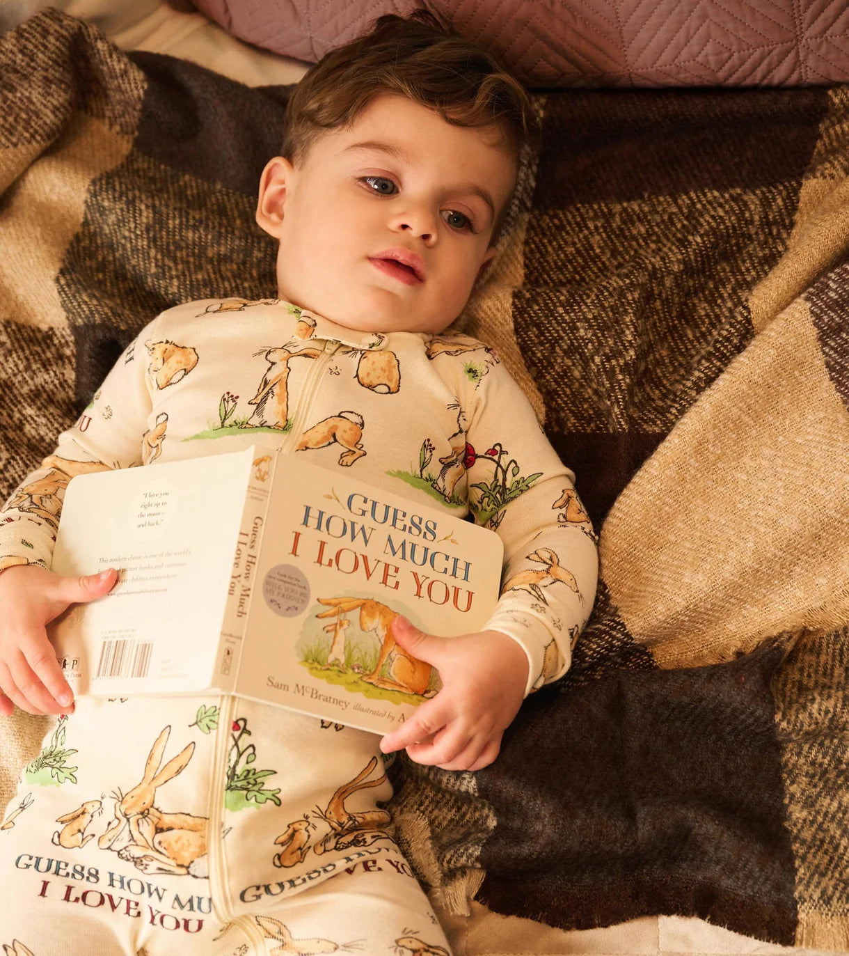 Guess How Much I Love You Book & Plush Toy Gift Set - Bedtime Story Books for Kids with Soft Coverall - Perfect for Baby Showers, Nursery Decor, and Bedtime Reading