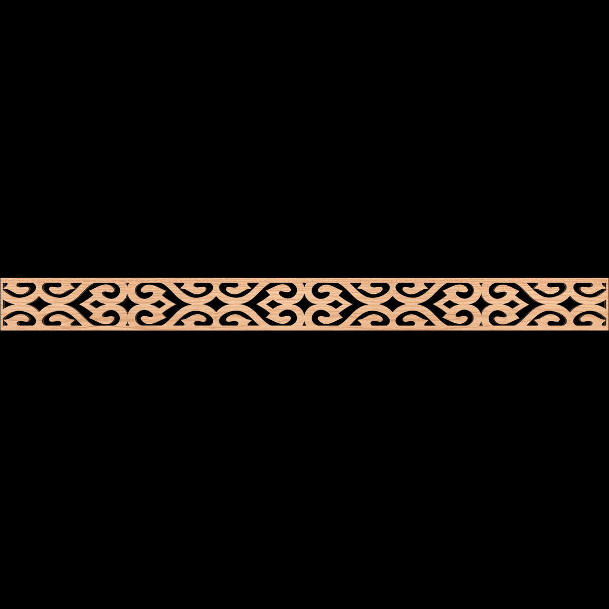 Keene Fretwork Moulding - Decorative Wood Trim for Home & Furniture | Perfect for DIY Projects, Wall Paneling and Cabinet Accents