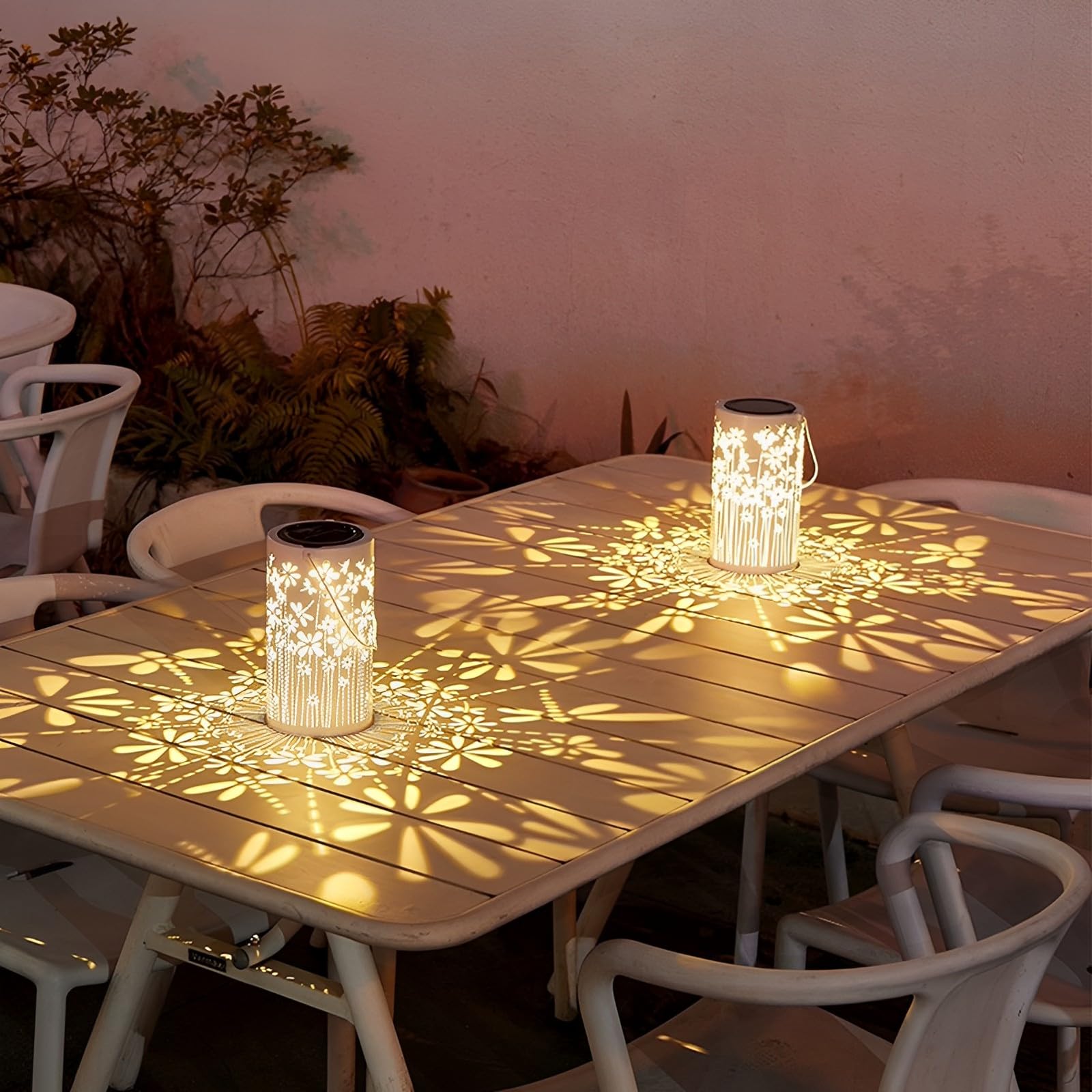 Solar Powered Outdoor Lantern Lights - Waterproof Hanging Garden & Patio Decor for Birthday Gifts (Women/Men/Dad) - Perfect for Backyards, Lawns, Pathways & Outdoor Parties