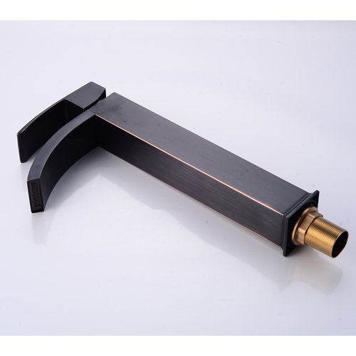 Oil Rubbed Bronze Bathroom Faucet - Single Handle Vessel Sink Tap for Commercial Use