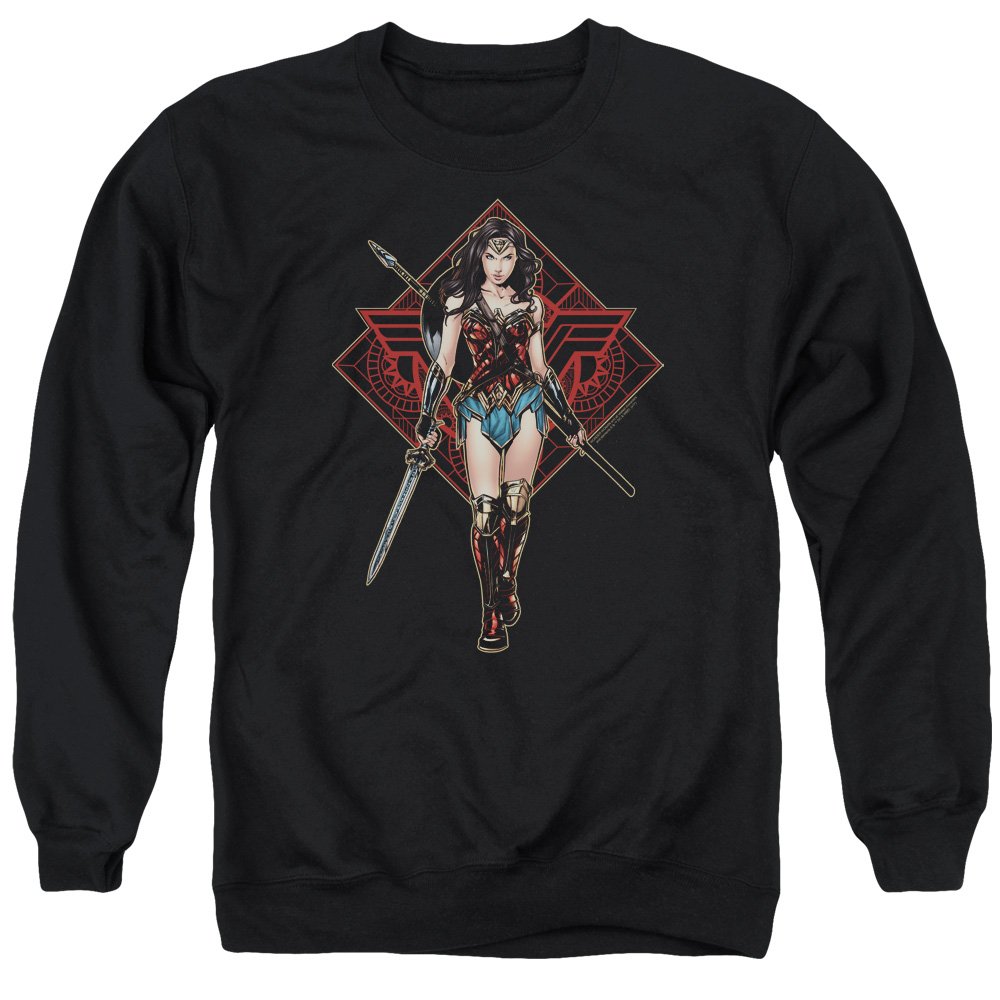 Wonder Woman Movie Sweatshirt - DC Comics Warrior Princess Hoodie for Women | Casual Wear, Cosplay & Superhero Fan Gift