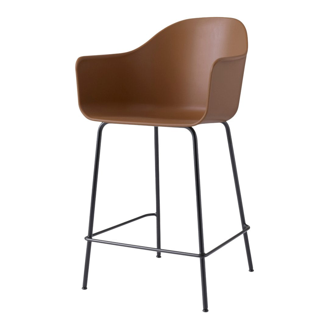Harbour Counter Stool - Modern Bar Stool for Kitchen Island, Breakfast Bar & Home Decor - Adjustable Height & Comfortable Seating for Dining & Entertaining