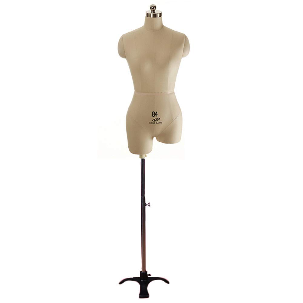 Adjustable Plus Size Dress Form Mannequin for Women - White, Size L - Perfect for Dressmaking, Tailoring & Fashion Display in Boutiques & Studios