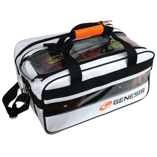 Genesis Sport 2 Ball Tote +Plus Bowling Bag - Premium Bowling Accessories for Athletes | Perfect for League Play, Tournaments & Practice Sessions