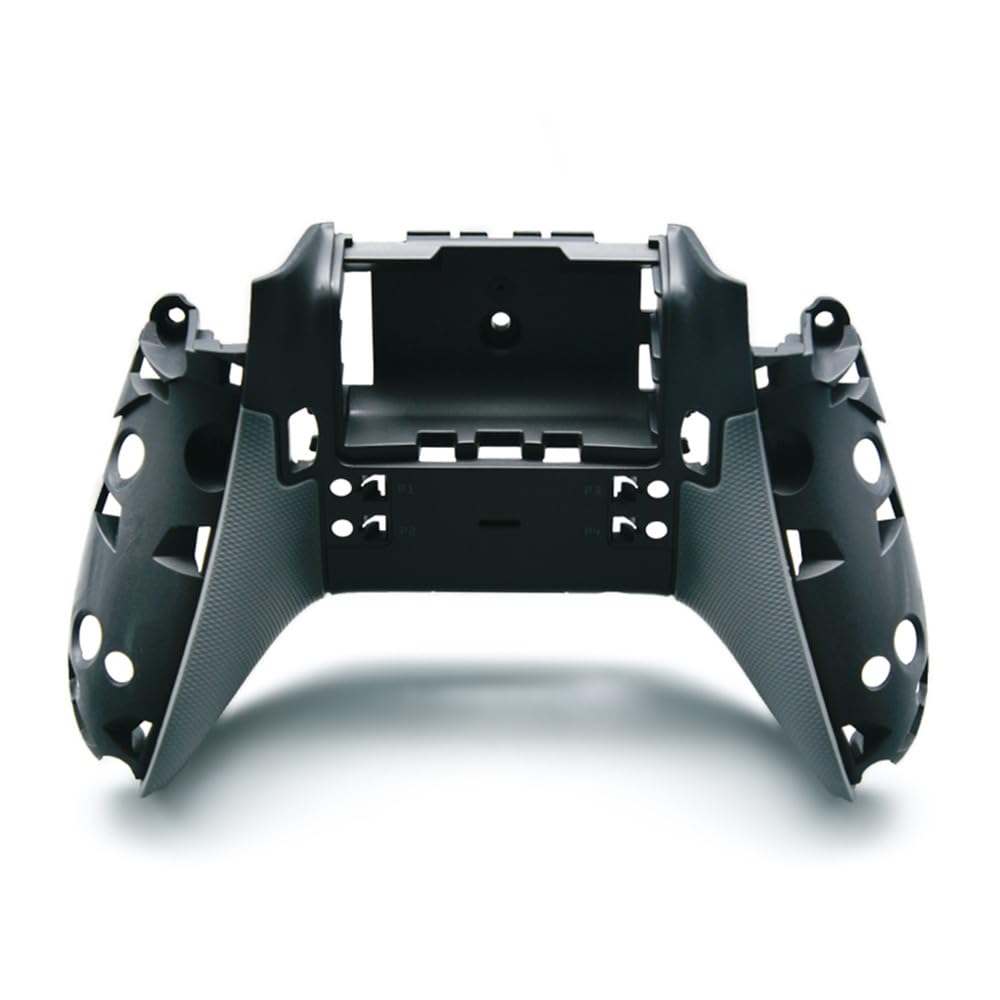 Xbox Elite 1st Controller Replacement Housing Shell Kit - Full Case Cover, Faceplate, Middle Frame, Side Rails, ABXY LT RT Buttons & LB RB Bumper Accessories (Black) | Perfect for DIY Repairs & Custom Gaming Setup