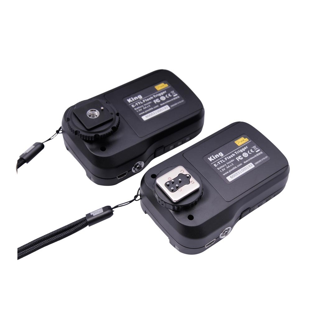 PIXEL King Wireless Radio E-TTL II Flash Trigger for Canon DSLR Cameras & Speedlites - Perfect for Studio Photography, Wedding Shoots & Outdoor Flash Photography