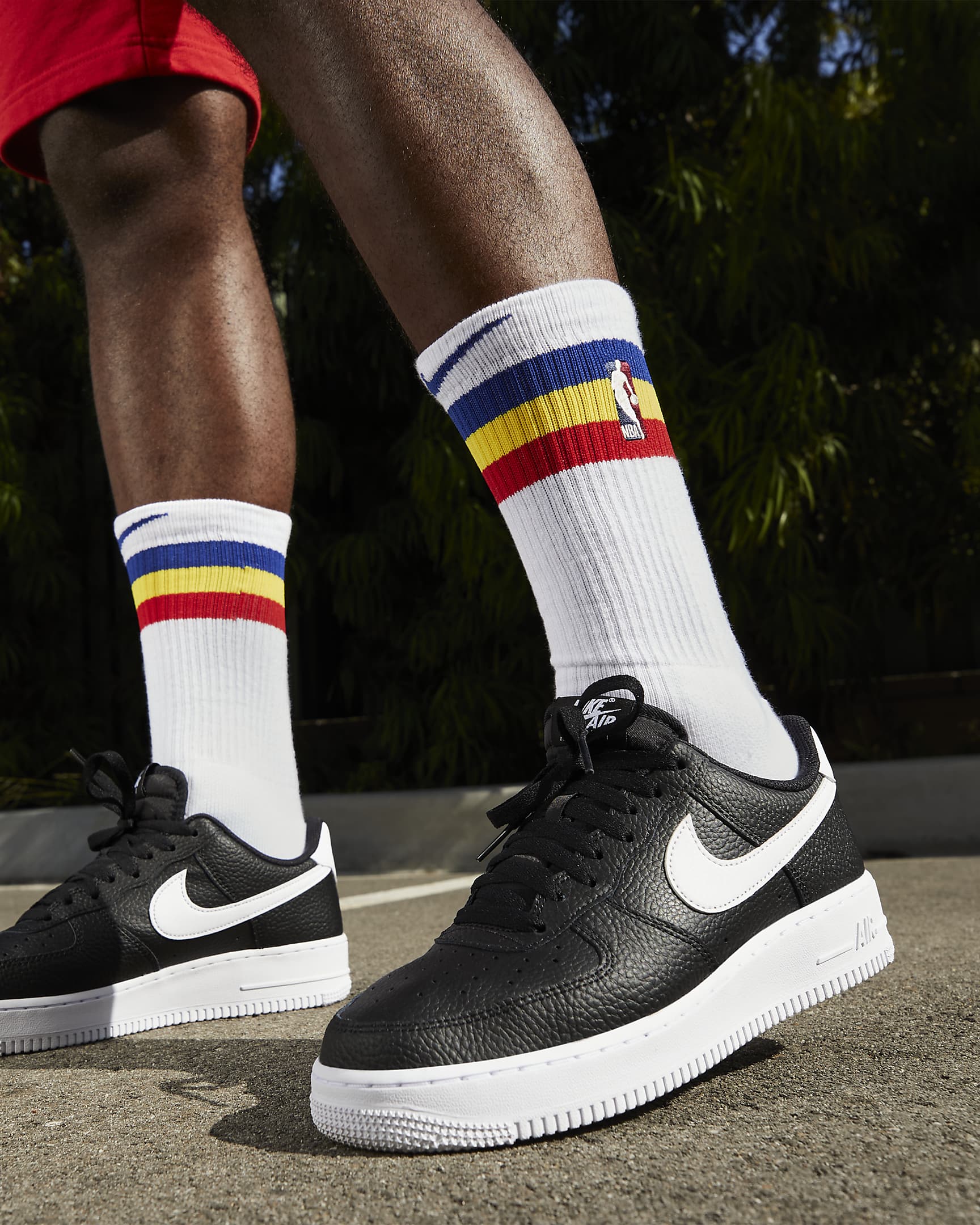 Original Nike Air Force 1 '07 White Men's Sneakers - Classic Basketball Shoes for Casual Wear & Street Style | Perfect for Everyday Outfits, Gym & Urban Fashion
