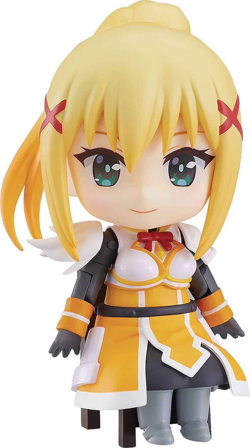 Good Smile Kono Subarashii Sekai ni Shukufuku wo! Darkness Nendoroid Swacchao! Action Figure - Anime Collectible for Fans & Gift Idea - Perfect for Display, Cosplay & Gaming Room Decor