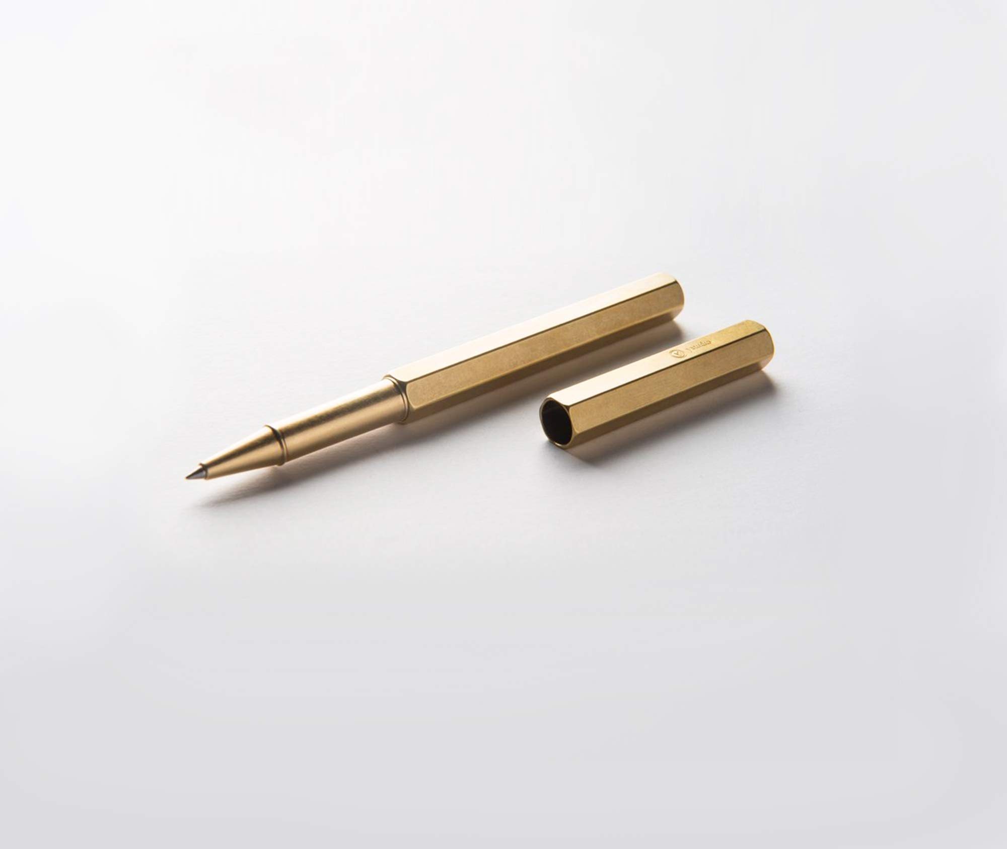 Handmade Brass Classic Rollerball Ballpoint Pen with Elegant Gift Box - Perfect for Office, Business Gifts & Writing Enthusiasts