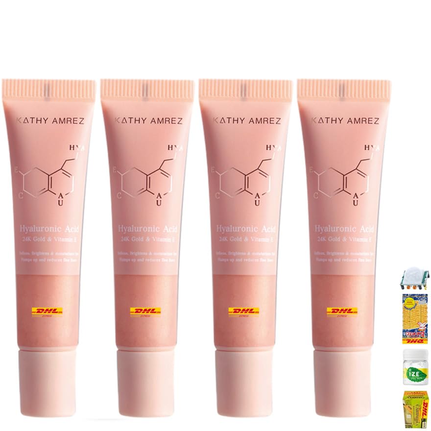 DHL 0.33oz Kathy Amrez Lip Serum with Vitamin E & C - Hydrating Lip Care for Dry Lips