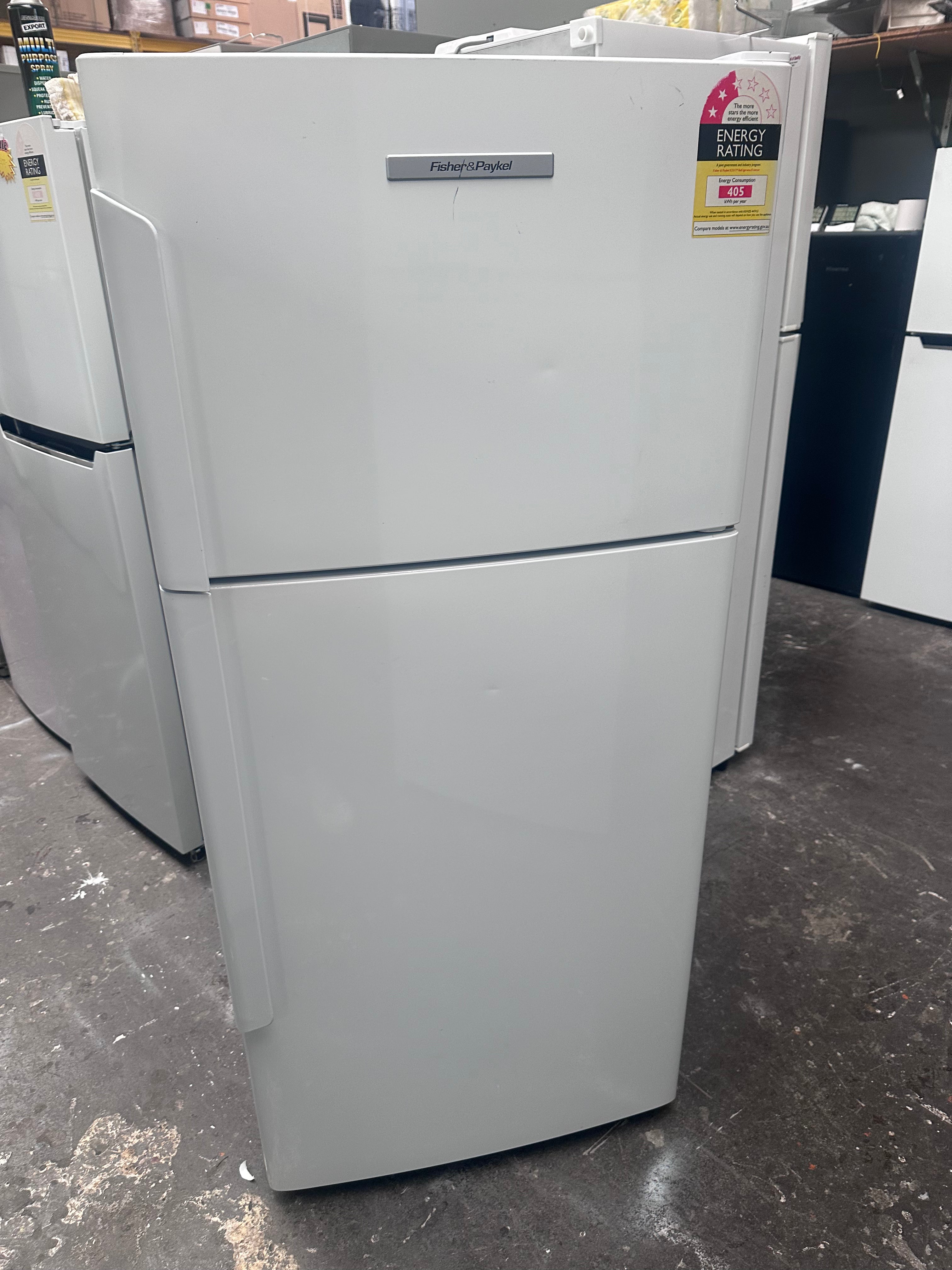 Fisher & Paykel 329L Top Mount Refrigerator - Energy Efficient French Door Fridge with Spacious Interior for Modern Kitchens | Perfect for Family Homes & Open Plan Living Spaces