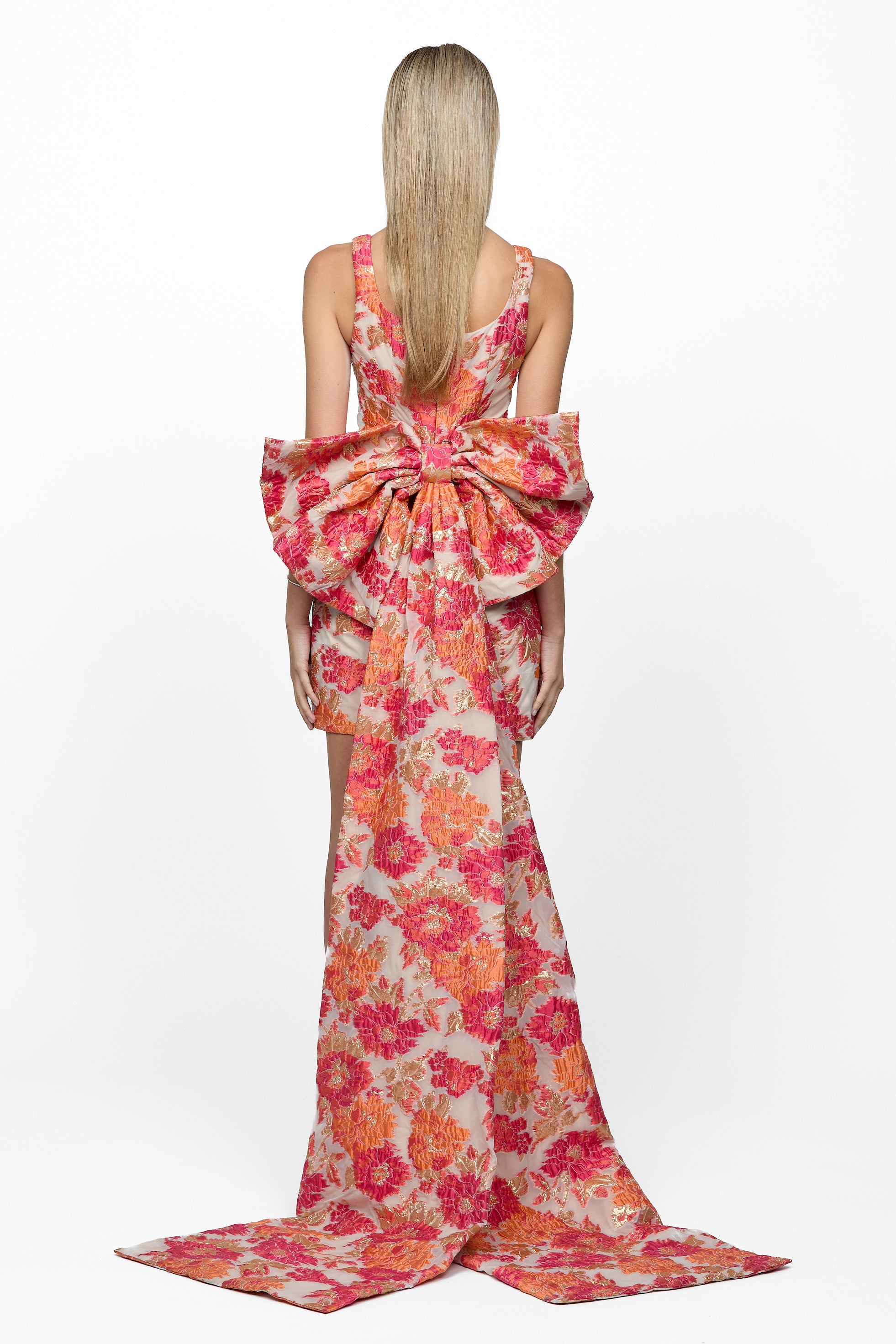 Amiri Bow Mini Dress - Elegant & Chic Women's Party Dress for Night Out, Date Night & Special Occasions