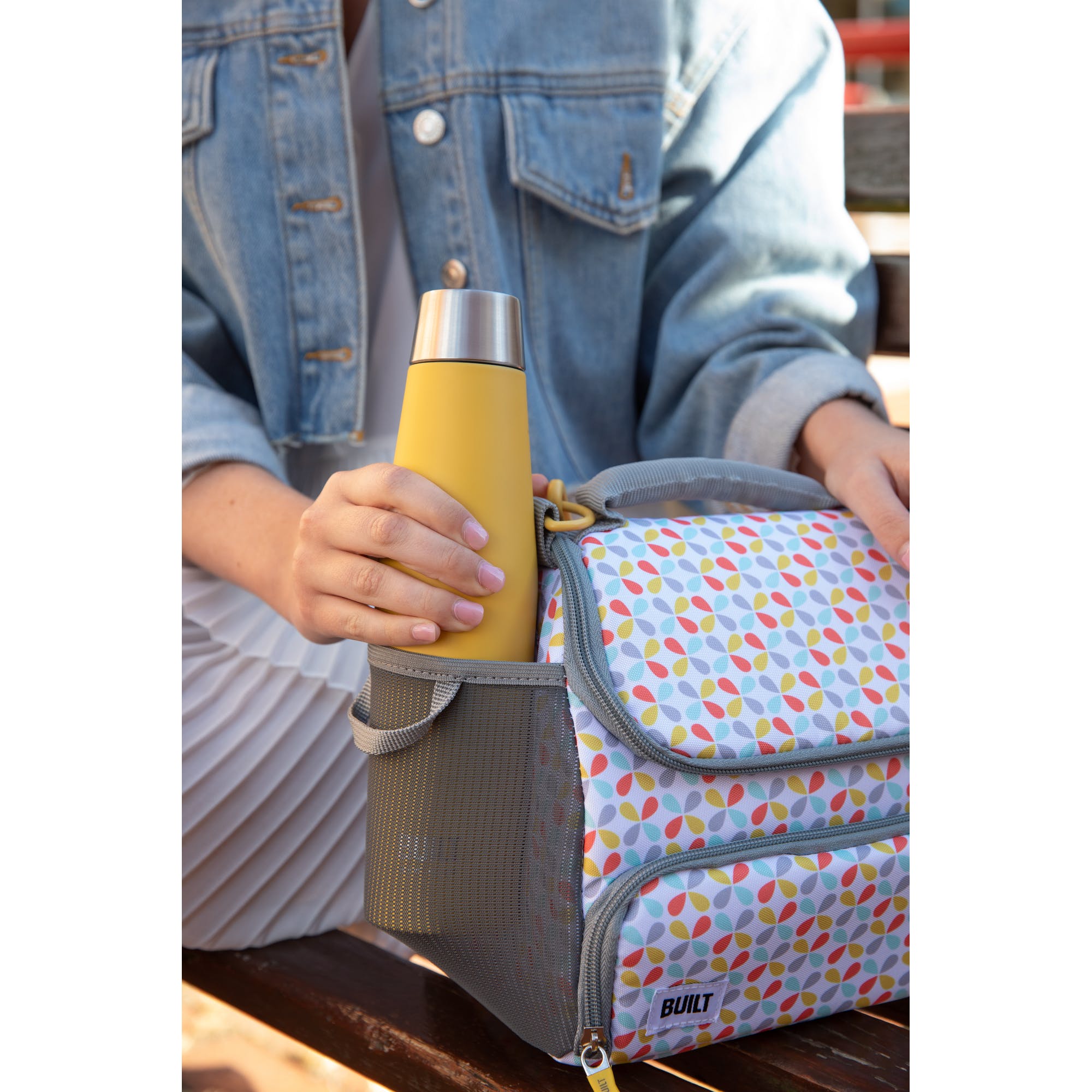 Stylish Insulated Lunch Bag 5L - Leakproof & Durable for Work, School, Gym & Outdoor Activities