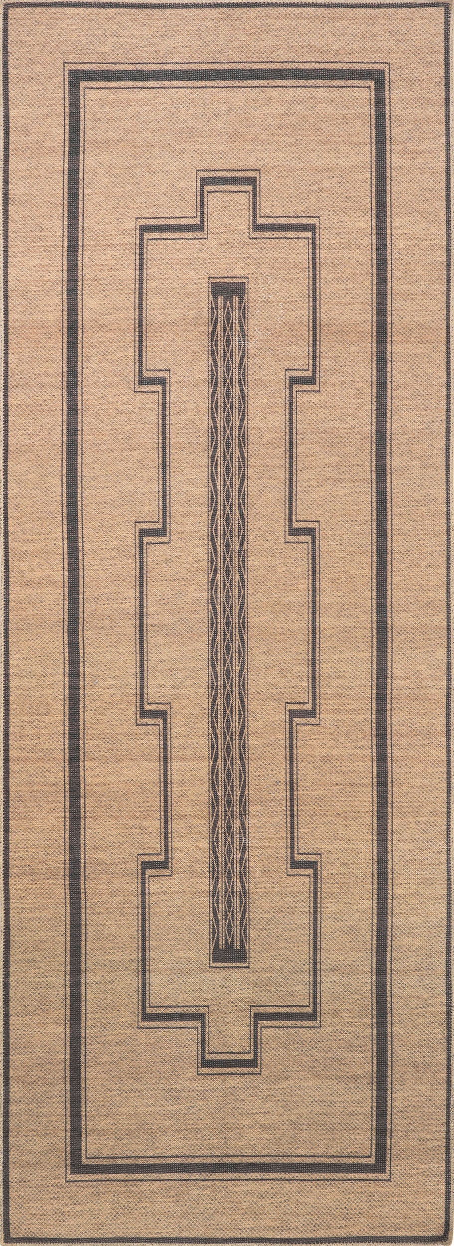 Amelina Easy Jute Washable Southwestern Rug - Brown | Bohemian Style Area Rug for Living Room, Bedroom & Home Decor