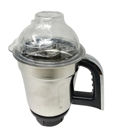 Preethi Steele Jar 1 Liter - Premium Stainless Steel Mixer Grinder Jar for Indian Cooking, Blending, Grinding - Perfect for Chutneys, Curries, and Smoothies