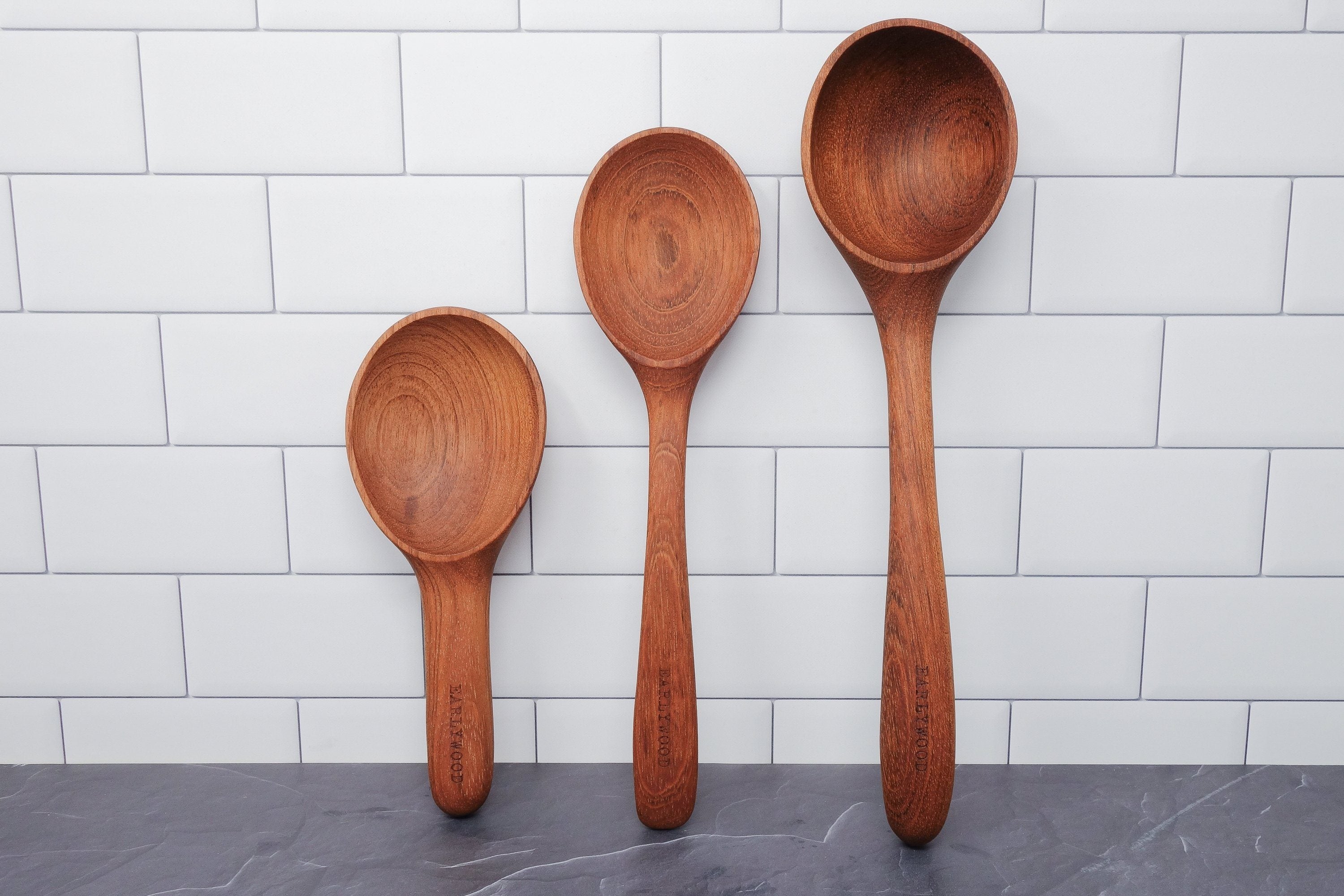 Premium Stainless Steel Serving Spoon Set - 6-Piece Kitchen Utensils for Cooking, Serving & Entertaining - Ideal for Buffets, Dinner Parties & Family Gatherings