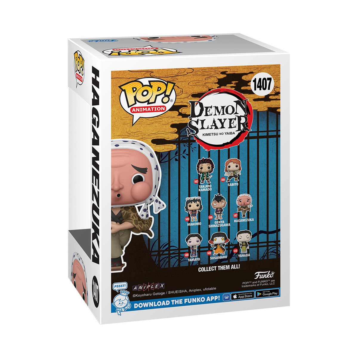 Demon Slayer Haganezuka Funko Pop! Vinyl Figure #1407 - Anime Collectible for Fans & Gift Idea - Perfect for Display, Cosplay & Anime Lovers Collection
