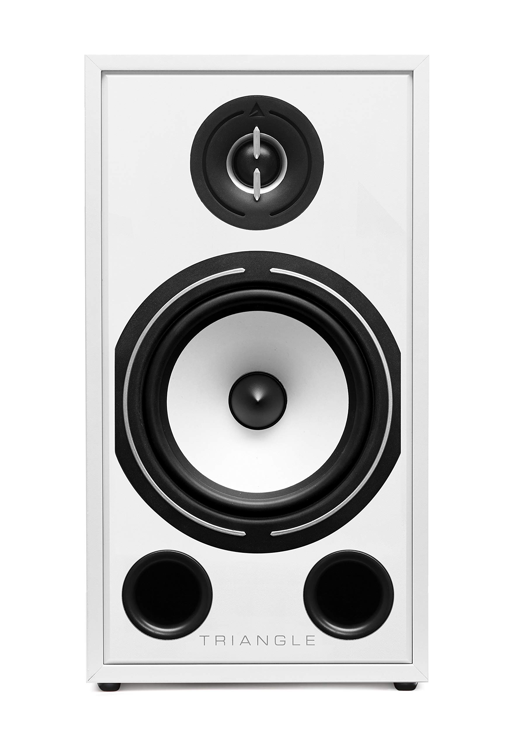 Triangle Borea BR03 Hi-Fi Bookshelf Speakers - Premium Sound Quality, White (Pair) - Perfect for Home Theater, Music Listening & Audiophile Setups
