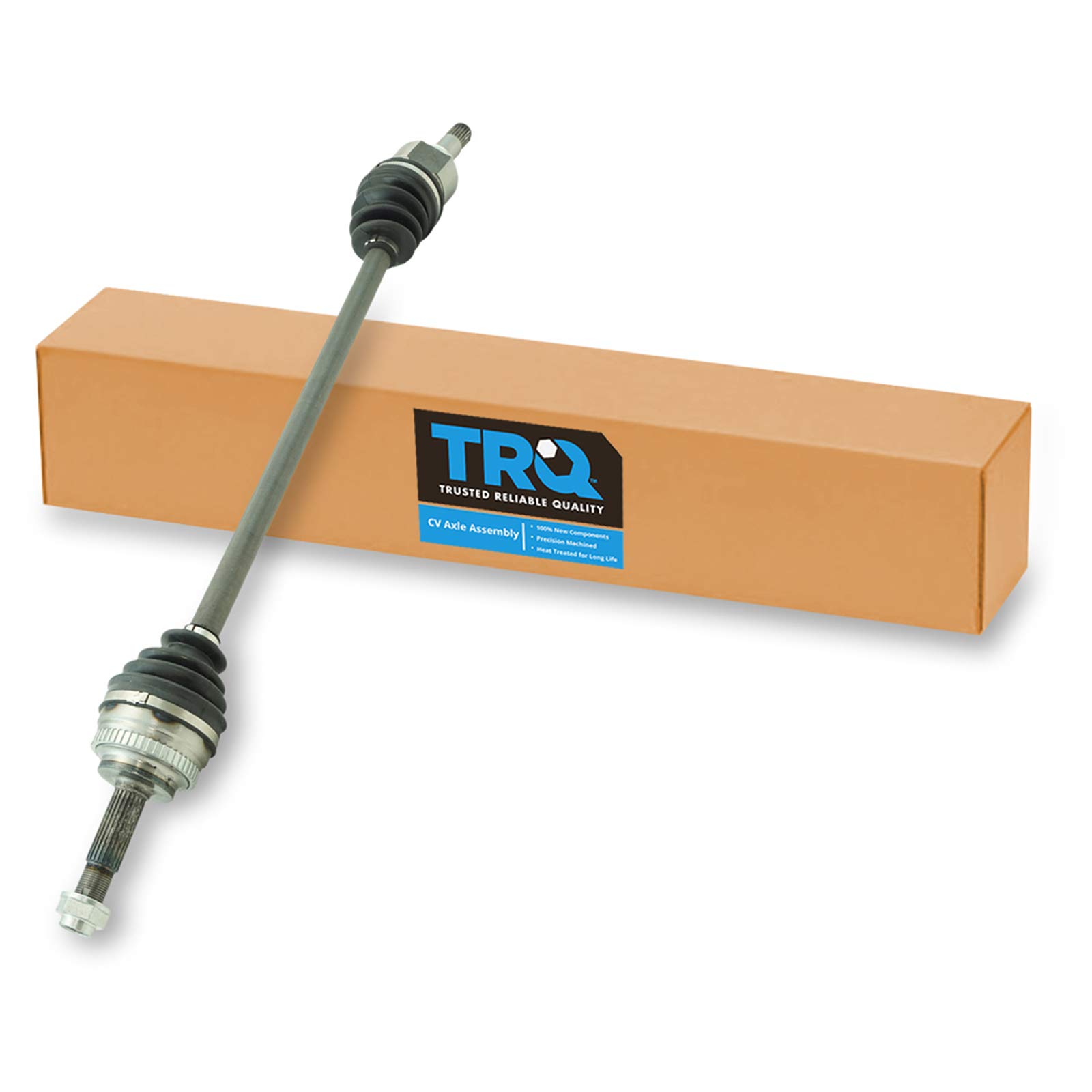 TRQ Front Right CV Axle Shaft Assembly - Passenger Side Replacement for 2004-2006 Scion xA xB & 2000-2005 Toyota Echo - Durable Drive Shaft for Smooth Ride & Performance