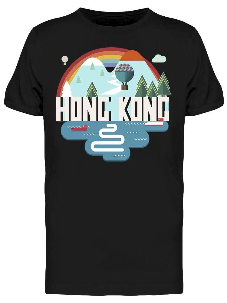 Hong Kong Travel T-Shirt for Men - Stylish & Comfortable City-Themed Tee for Casual Wear, Sightseeing & Urban Adventures