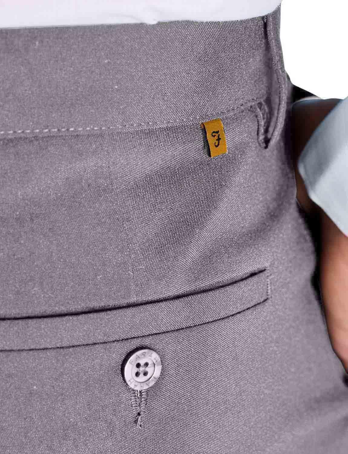 Classic Men's Dress Pants with Slant Pockets - Formal Office Wear & Business Attire for Professional Men