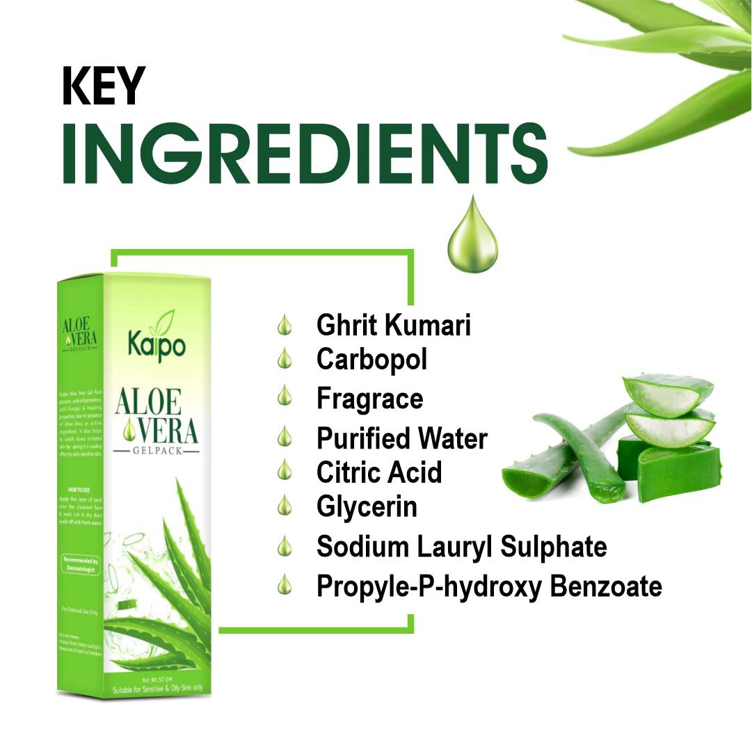Keva Aloe Vera Face Wash for Acne & Oily Skin - Gentle Cleansing & Hydrating Facial Cleanser for Daily Skincare Routine