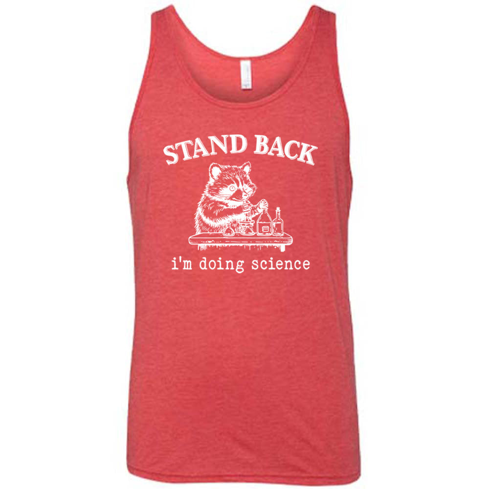 Stand Back I'm Doing Science Shirt - Funny Unisex Graphic Tee for Men & Women - Perfect for Lab Work, Science Class & Nerdy Gifts