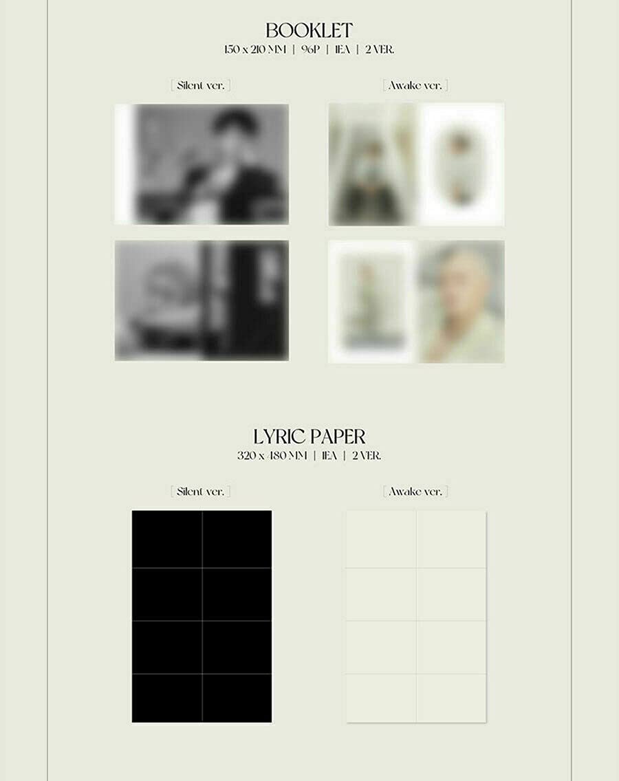 BTOB 4U : OUTSIDE Special Album [SILENT / AWAKE] - Random Version CD + 96p Photo Book + Lyric Paper + Invitation Card + Post Card + Photo Card + Film Photo Card - K-Pop Collectors Edition - Perfect for Fans, Gifts, and Music Enthusiasts