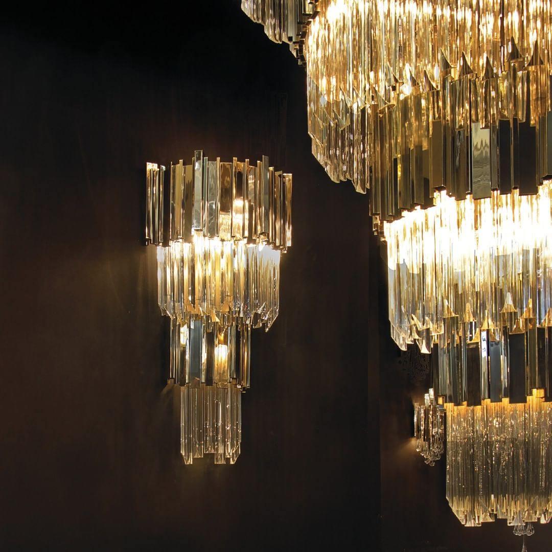 Empire Chandelier - Elegant Crystal Ceiling Light Fixture for Dining Room, Living Room & Bedroom | Perfect for Home Decor & Luxury Interior Design